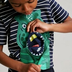 Joules Organic Cotton Dinosaur T-Shirt NWT
